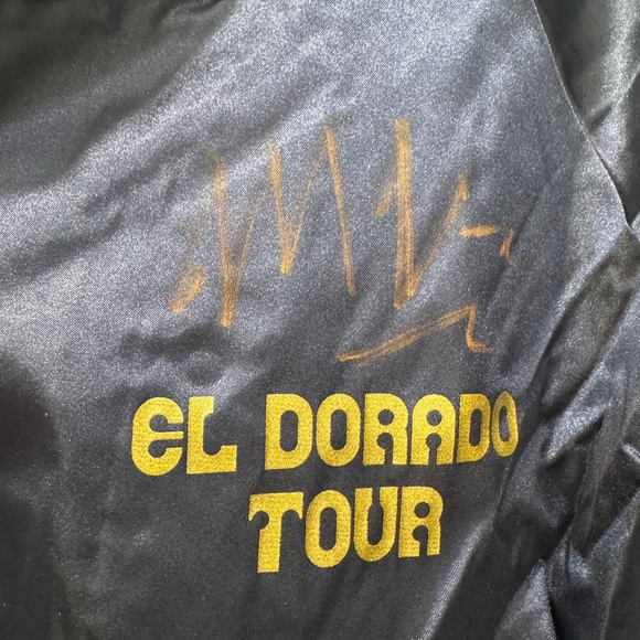 Marcus King Band “El Dorado” Tour Signed Bomber Jacket - Picture 3 of 6